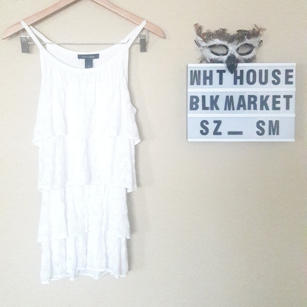 NWT White House Black Market knit tank